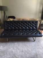 Marcel Breuer F40 Sofa Tecta schwarzes Glattleder Essen - Rellinghausen Vorschau