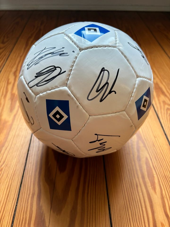 HSV Fussball Original handsigniert in Hamburg