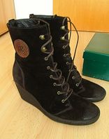 Paul Green Keil Stiefeletten Wildleder Leder Velours Damen Gr. 38 Nordrhein-Westfalen - Schermbeck Vorschau