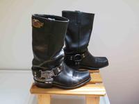Motorrad Stiefel Harley Davidson original Leder schwarz Bayern - Landshut Vorschau