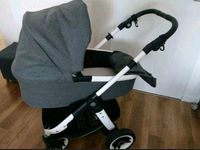 Teutonia Cosmo V4 marble 2016 Kinderwagen und Gestell in weiß Bayern - Berngau Vorschau