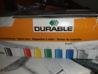 Durable Eurobar Klemmschienen, 3 mm, A4, Schwarz 20 Stück Berlin - Neukölln Vorschau