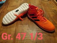 Neue Adidas Hallenfussballschuhe in der Größe 47 1/3 Mecklenburg-Vorpommern - Wismar Vorschau