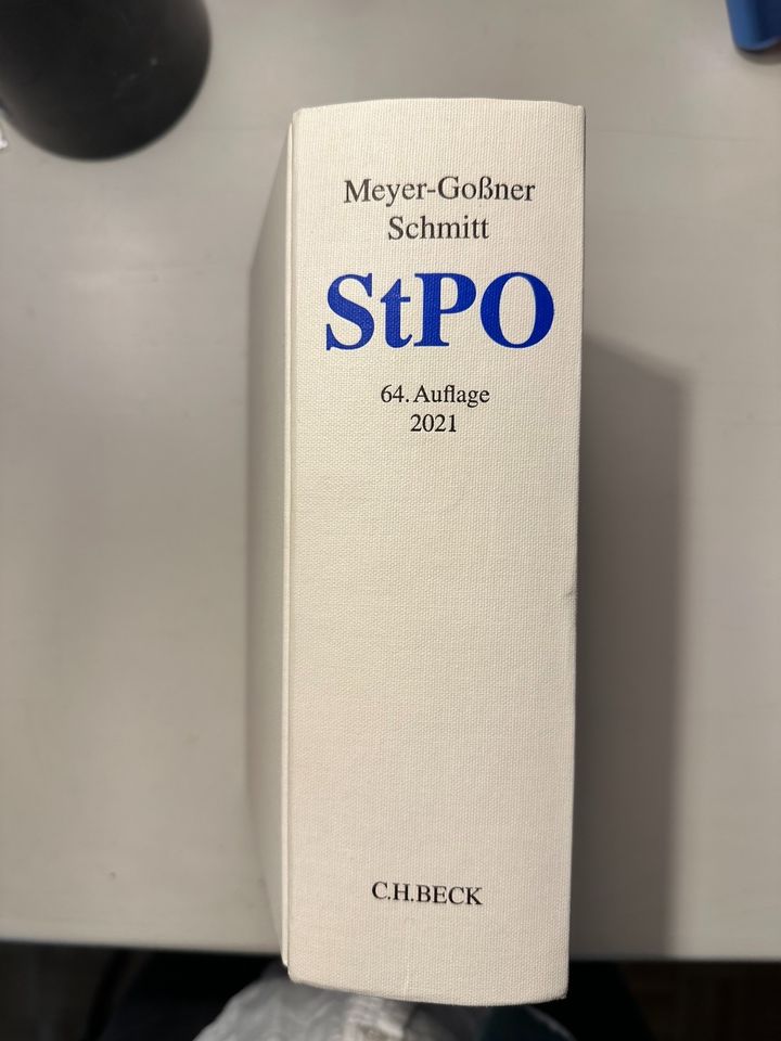 Strafprozessordnung 64. Auflage 2021 Meyer-Goßner/Schmitt in München