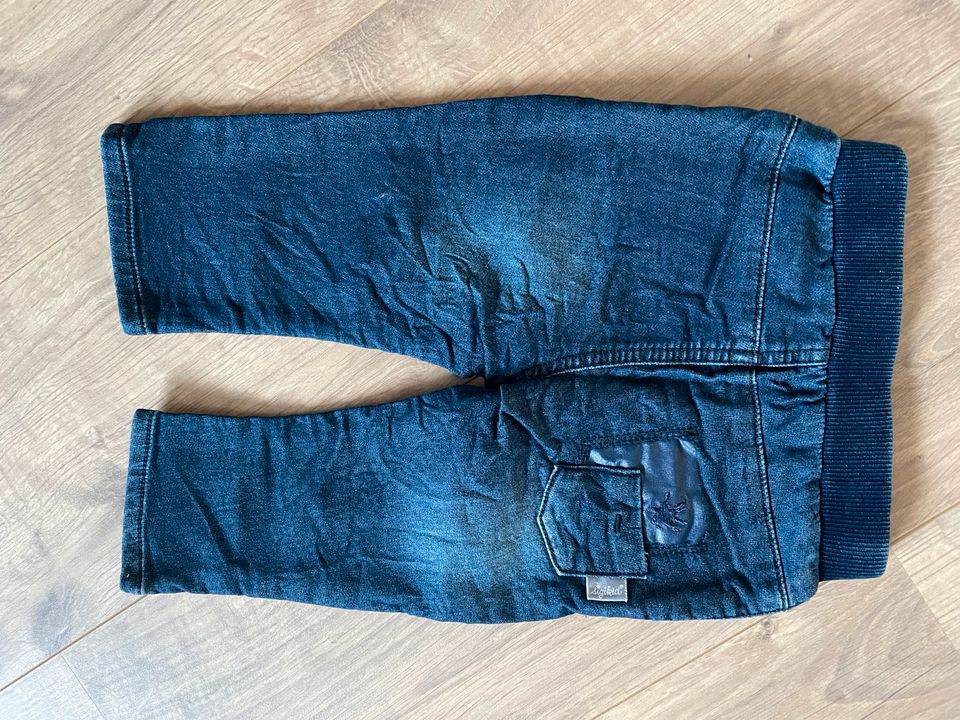 NEU ❣️30% SIGIKID Baby Schlupfjeans, Sterne, dunkelblau, 74, Stre in Mainz