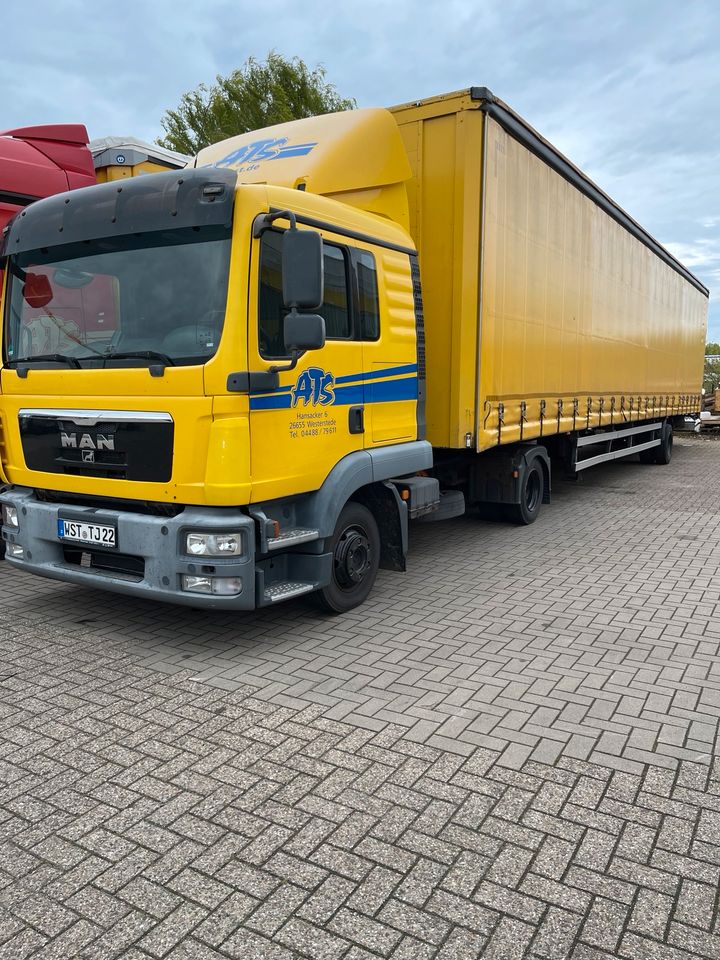 MAN 8220 Sattelzugmaschine & Auflieger in Westerstede