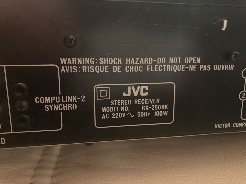 JVC  RX- 250 Computer Receiver Verstärker Audio FM AM in Augsburg