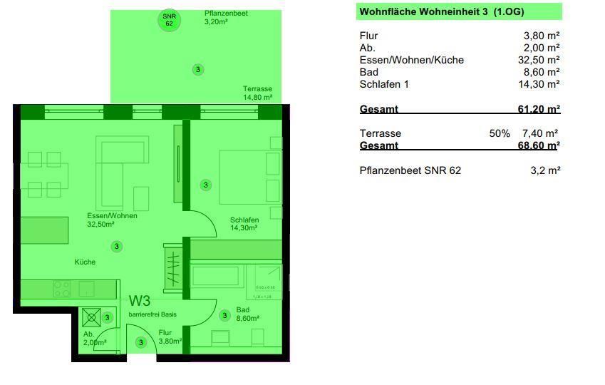 Neubauwohnanlage mit Charme Whg. 3 in Schöllkrippen