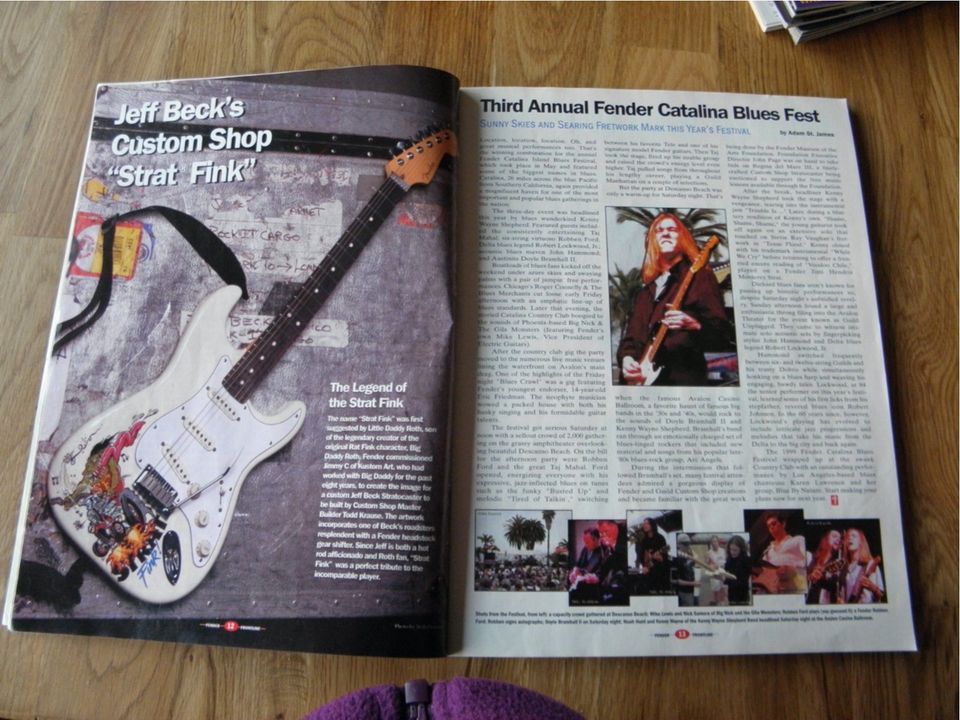 Fender Frontline Nr. 26 von 1999 Magazin/Katalog in Oberzent