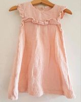 Kleid Waldorf Baumwolle 80 86 rosa Musselin H&M Hängerchen Sommer Bremen - Huchting Vorschau