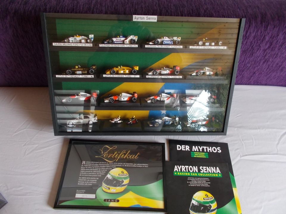F1 Minichamps Sammlung 1:43 Ayrton Senna Formel 1 RAR in Denzlingen