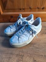 Puma Basket Lack hellblau plateau limited edition Nordrhein-Westfalen - Bad Salzuflen Vorschau