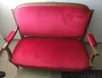 Antikes 2-sitziges rotes Sofa Münster (Westfalen) - Wolbeck Vorschau