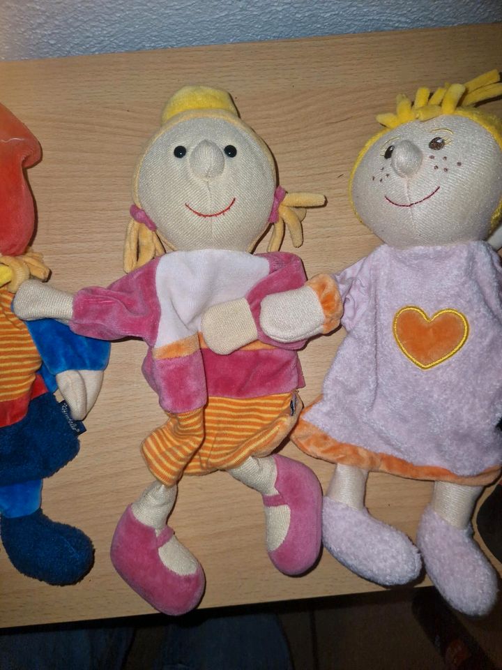 Sterntaler Handpuppen Puppen  Teufel Engel  Prinzessin und Kasper in Ellwangen (Jagst)