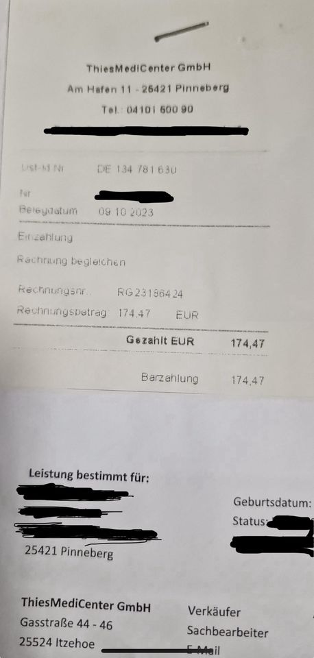 Gehwagen/ Leichtgewicht Rollator von Server in Pinneberg