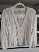 Zara Bluse mit Stickerei Niedersachsen - Braunschweig Vorschau