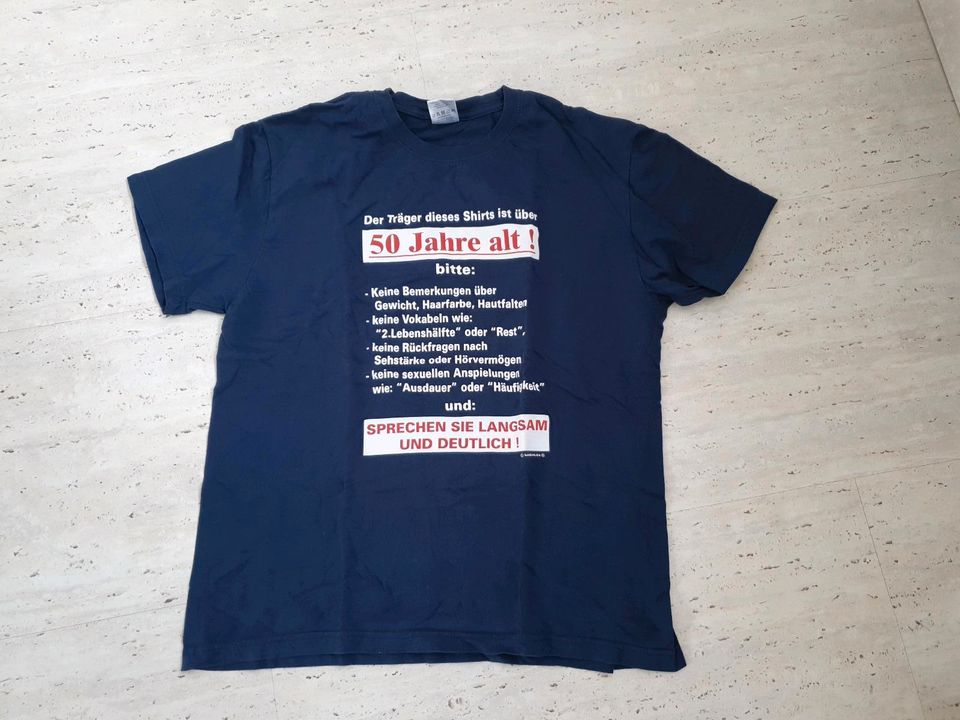 T-Shirt gr.M - 50.Geburtstag in Saarbrücken