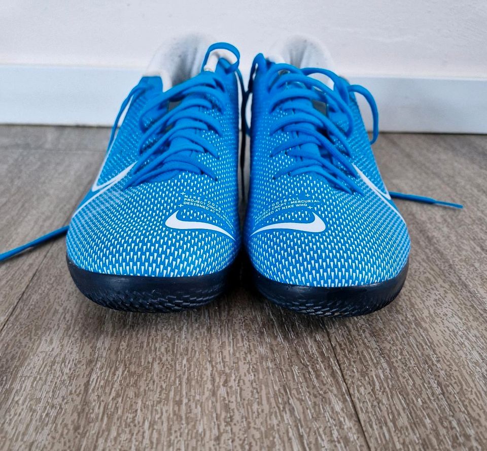 Sneaker NIKE Gr. 43 (42) 9,5 "Merc" Schuhe blau weiß TOP Zustand in Lippstadt