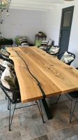 Tischplatte Eiche Massivholz Esszimmer Baumkante vollmassiv Nordrhein-Westfalen - Herford Vorschau