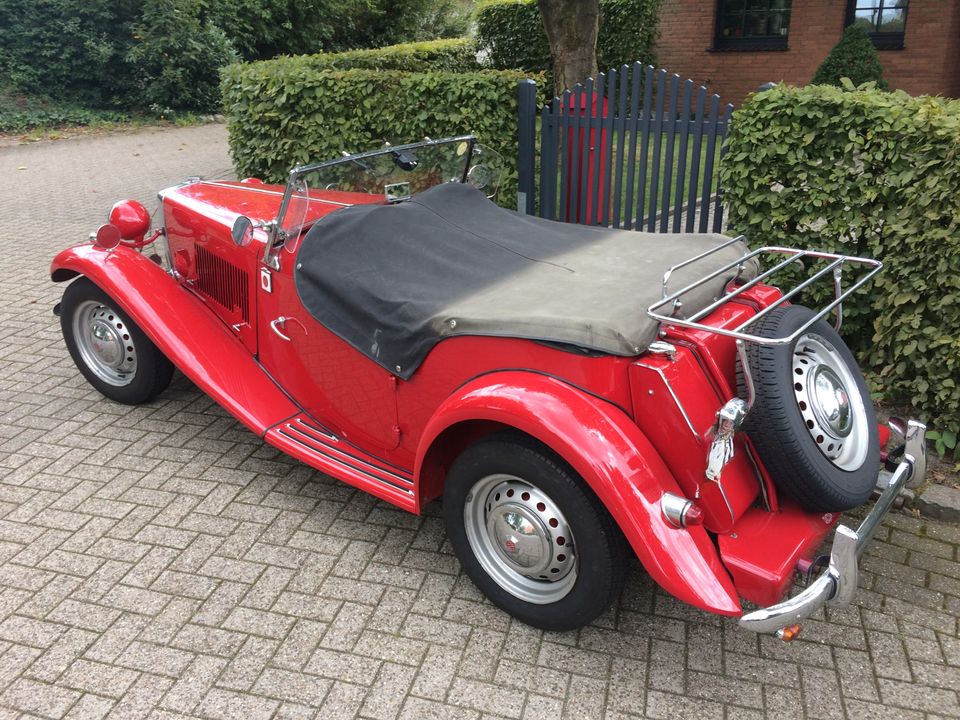 MG TD Oldtimer in Tecklenburg