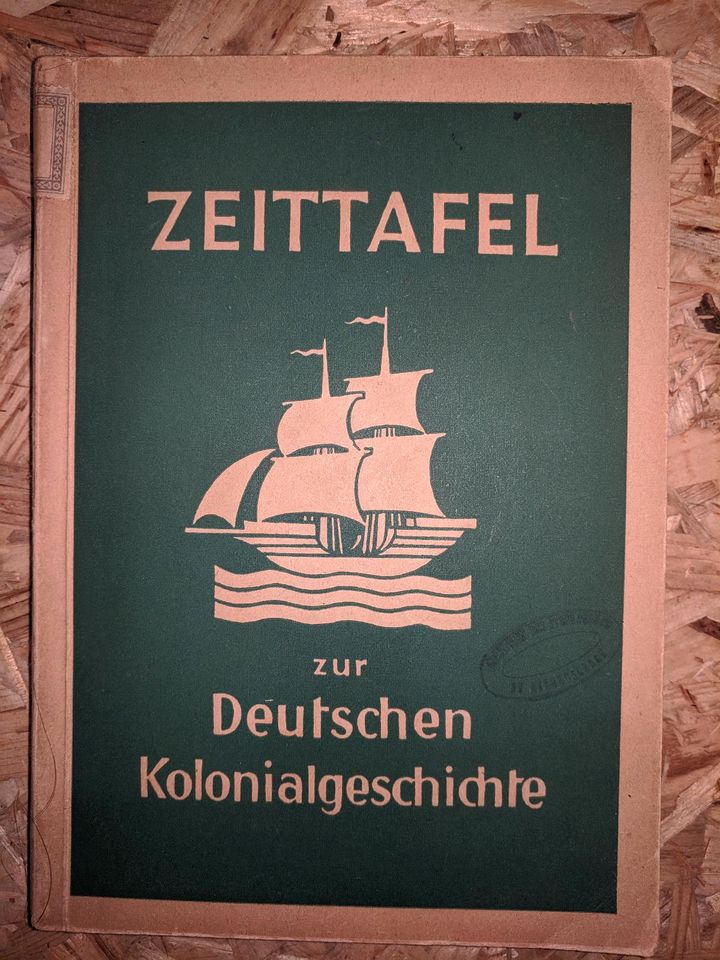 Antiquarische Bücher Zeittafel zur deutschen Kolonialgeschichte in Dessau-Roßlau