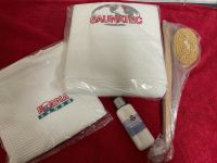 Sauna Geschenk Set Handtuch 70 x 200, Bürste, Saunasalz, Beutel, Saarland - Dillingen (Saar) Vorschau