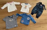 Paket babyglück salt & pepper 56 62 68 Latzhose T-Shirt Nordrhein-Westfalen - Arnsberg Vorschau