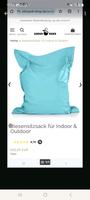 Sitzsack Türkis/hellblau Hessen - Groß-Gerau Vorschau