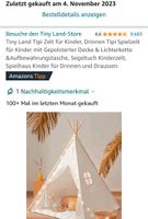 Tipi Zelt Tiny Kinder Land Spielzelt mit Decke,Spielhaus Kuschel Nordrhein-Westfalen - Werl Vorschau