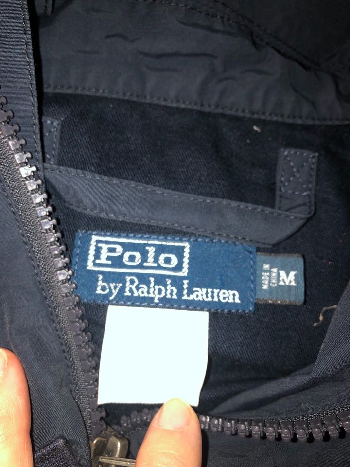 Jacke Polo Ralph Lauren Gr M blau in Grafing bei München