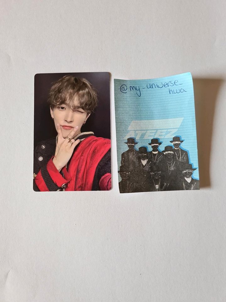 WTS Ateez Hongjoong Follow Your Will Album PC in Pforzheim