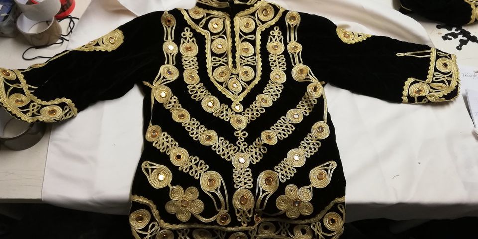 2 Kostüme Orientalisch Arabisch Henna Mutter Kind Kleid Handmade in Duisburg