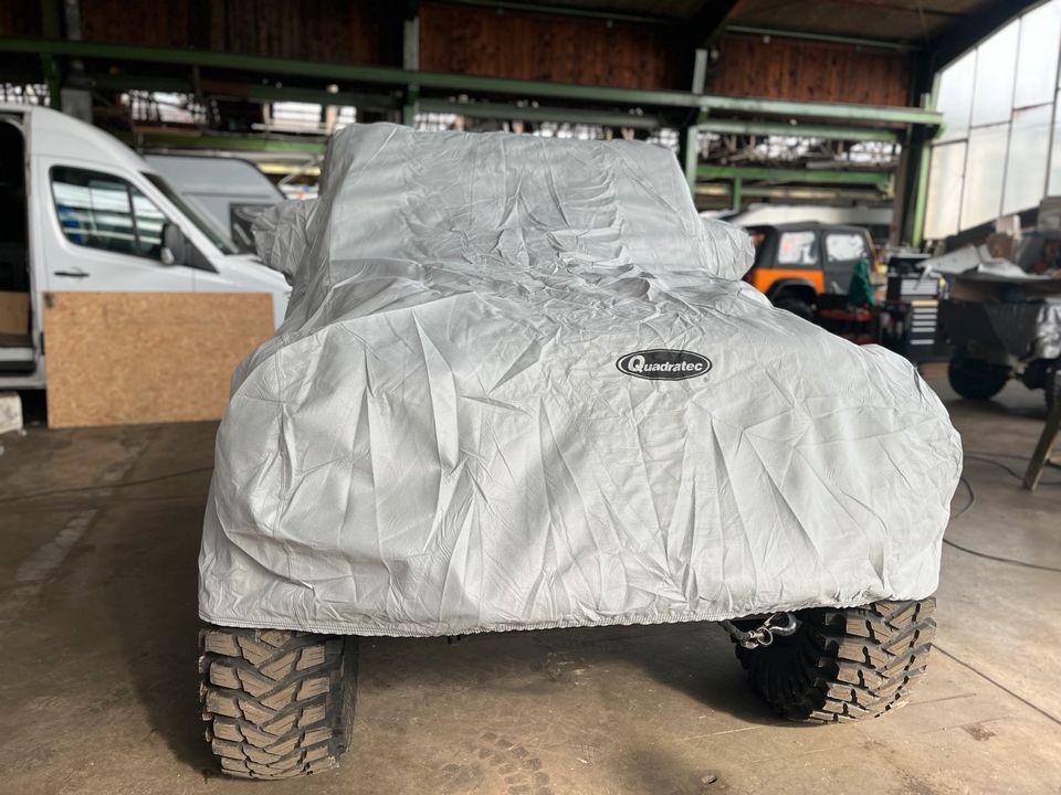 Jeep Wrangler JK JL Car Cover Stoffgarage Quadratec 5 Layer in Wickede (Ruhr)