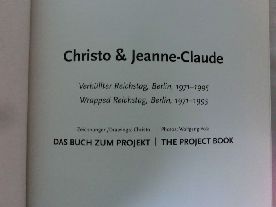 Christo - 2x VHS & 3 Bücher: Reichstag Berlin & Projekte in der S in Köln