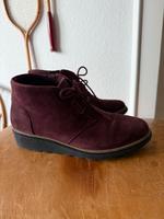 Clarks Stiefeletten bordeaux rot Größe 39,5 Hannover - Vahrenwald-List Vorschau