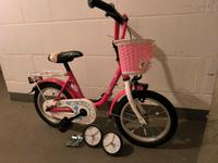 Kinderfahrrad 14 Zoll mit Stützrädern PINK Mecklenburg-Vorpommern - Bergen auf Rügen Vorschau