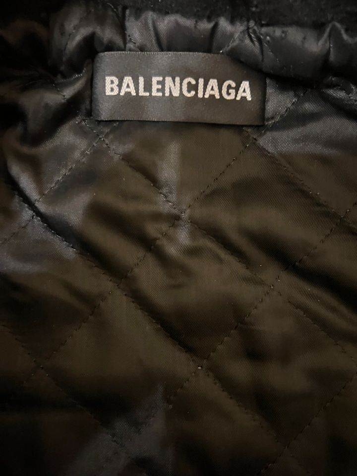 Balenciaga Oversized Wolle Fleece Jacke FR 50 (Rechnung) in Gornau