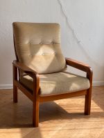 Vintage danish dänischer Teak-Sessel in beige samt ddr 60er Berlin - Schöneberg Vorschau
