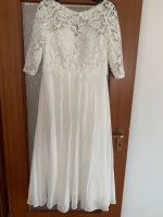 Schöne festliche ,Hochzeitskleid ,Stamdesamtkleid weiß Gr.38 Rheinland-Pfalz - Germersheim Vorschau