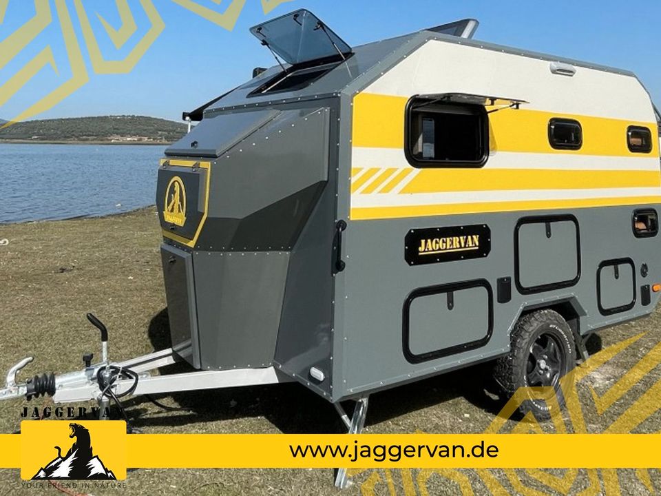 NEUHEIT 2024!!! Offroad Wohnwagen Jaggervan 466x199x265cm 1350kg in Seesen