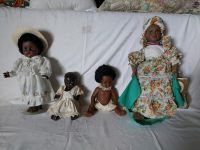 4 Puppen, dunkelhäutig Nordrhein-Westfalen - Kerken Vorschau