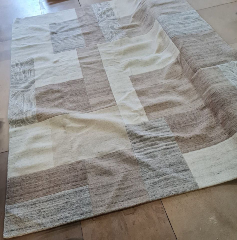 Teppich Schurwolle Wollteppich Lola THEKO Höhe 12 mm, reine Wolle in Oetzen