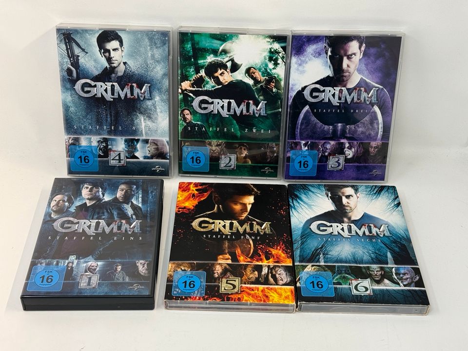 Grimm - Die kompletten 1-6 Staffeln / 33 DVDs in Hof (Saale)