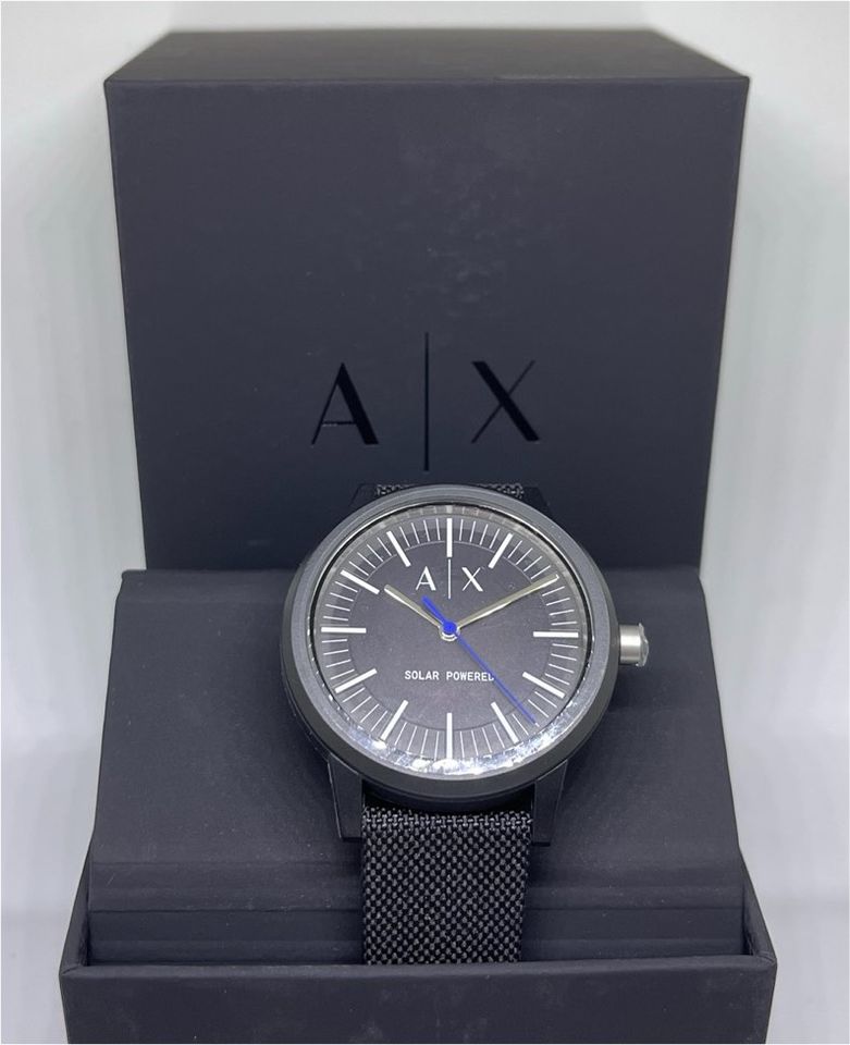 Armani Exchange AX2735 Herrenuhr NEU Schwarz Solar in Wolfsburg