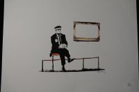 Banksy Lithographie limitiert, handsigniert 50x35 cm Nordrhein-Westfalen - Gronau (Westfalen) Vorschau