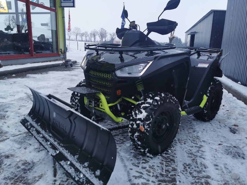 Aktion ATV Segway GS-N schwarz-grün inkl. Scheeschild in Aspach