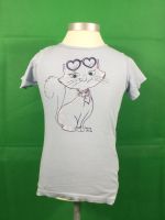 T-Shirt Kurzarm Katze Größe 104 Hellblau Dopo Dopo Girls Takko Niedersachsen - Wittingen Vorschau