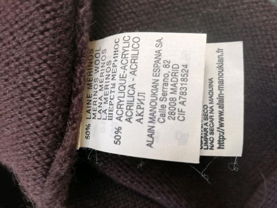 Ausgefallener Pullover Schokobraun in Haale