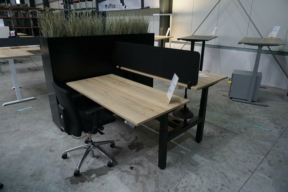 Schreibtisch Elektrisch Sitz Steh | NEU | 160x80 Weiß in Mehringen