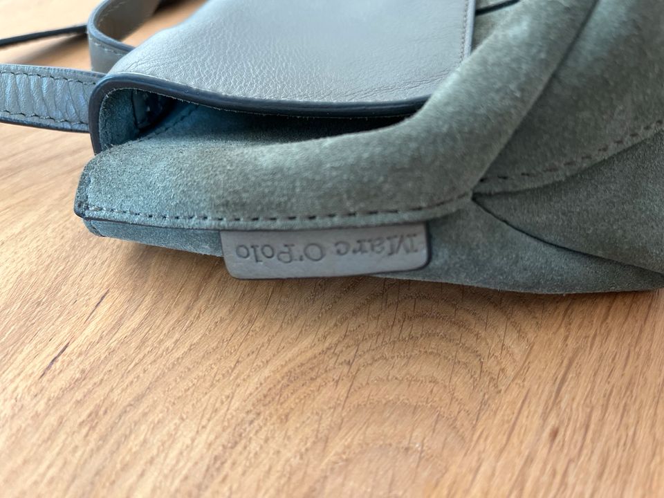 Marc O‘Polo Handtasche grün Leder in Hamburg